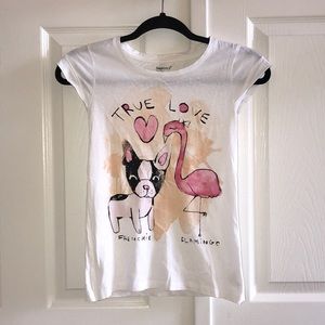 NWOT Gap Kids Animals Love Graphic T-Shirt